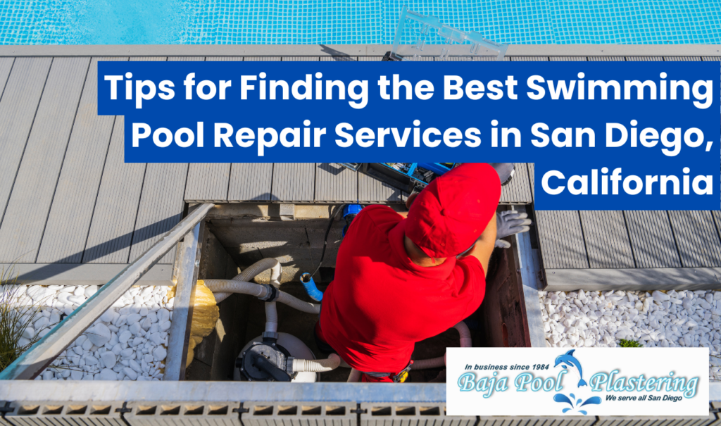 swimming pool repair services San Diego